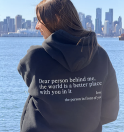 The Original 'Dear Person Behind Me' Hoodie
