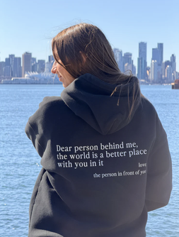 The Original 'Dear Person Behind Me' Hoodie
