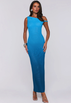 Palette At Night Maxi Dress Blue Ombre