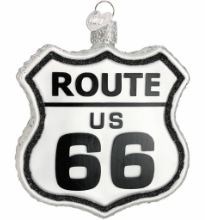 Historic Route Sign Ornament