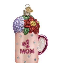 Best Mom Mug Ornament