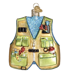 Fishing Vest Ornament