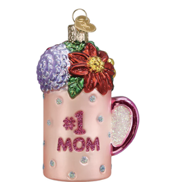 Best Mom Mug Ornament