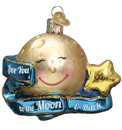 Love You To The Moon & Back Ornament