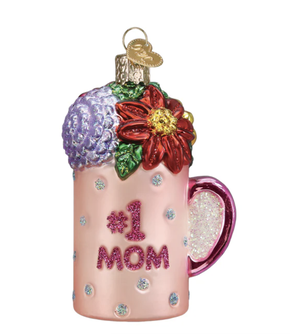 Best Mom Mug Ornament