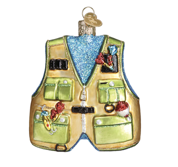 Fishing Vest Ornament