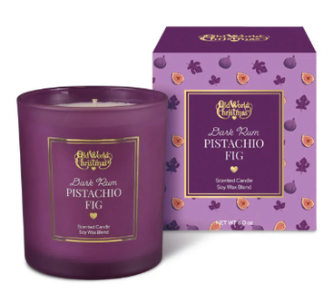 Dark Rum Pistachio Fig Candle