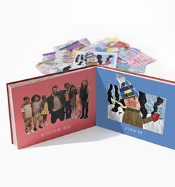 Custom Hardcover Photo Book From Your Kids' Art