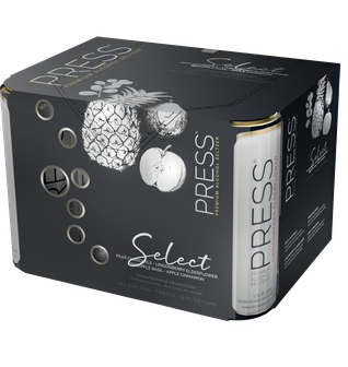 PRESS Premium Alcohol Seltzer Select Variety Pack