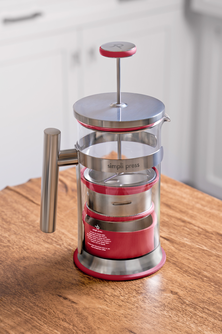 Simpli Press French Press - Red