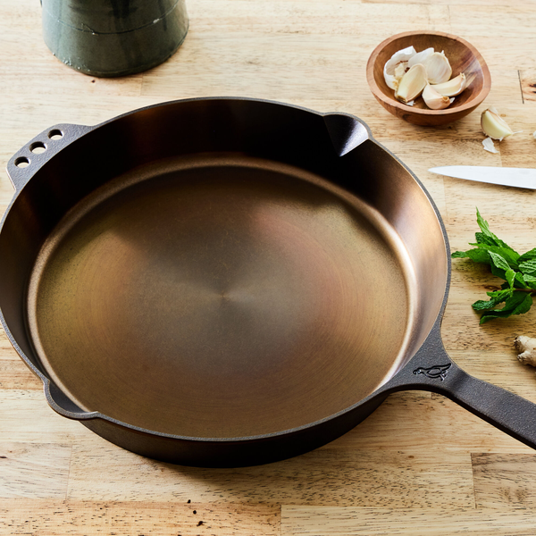 Introducing The No. 14 Cast Iron Skillet From Smithey