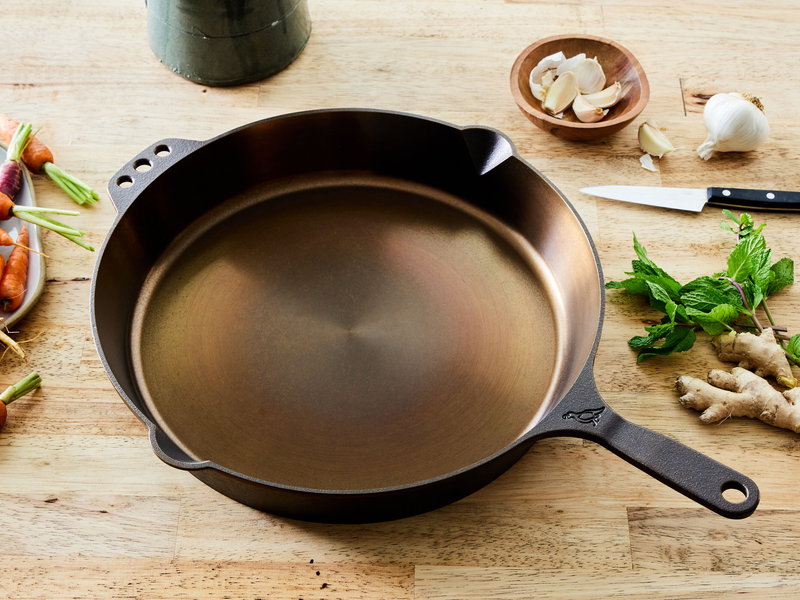 Introducing The No. 14 Cast Iron Skillet From Smithey