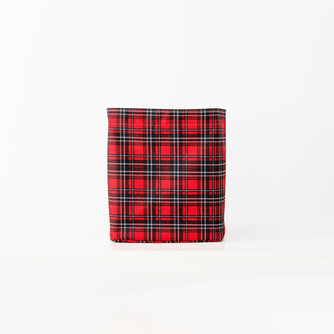 Large Limited-Edition Tartan Plaid So.CachePot Planter Cover