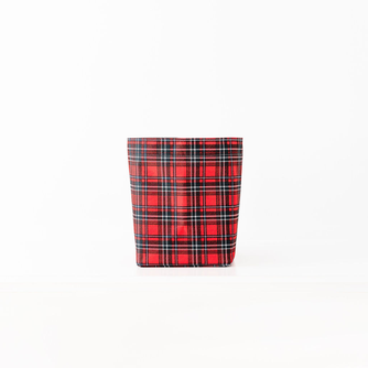 Medium Limited-Edition Tartan Plaid So.CachePot Planter Cover