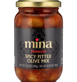 Spicy Pitted Olive Mix