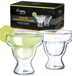 Stemless Margarita Glasses