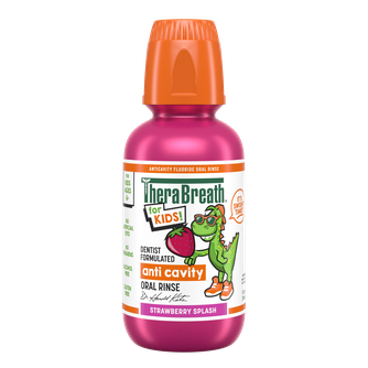 TheraBreath Kids Mouthwash Strawberry Splash