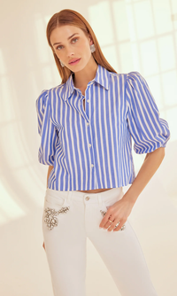 Tammy Wide Stripe Shirt