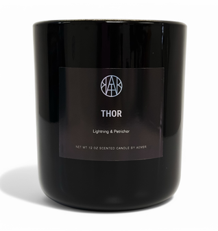 Thor Candle - Lightning & Petrichor Scented Coconut Wax Candle