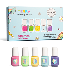 Terra Kids Clean Nail Set - FUN POP 5-PIECE