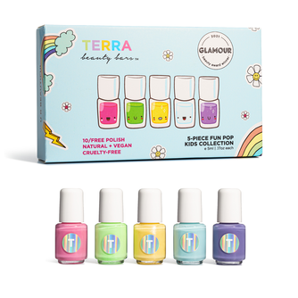 Terra Kids Clean Nail Set - FUN POP 5-PIECE