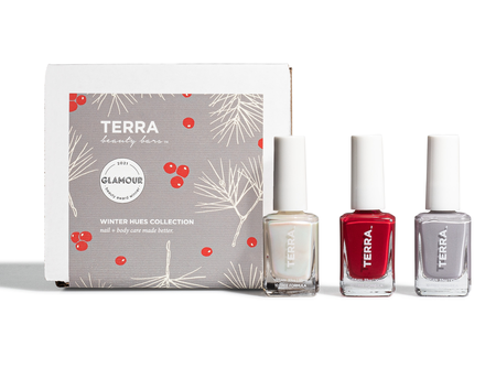 Terra Winter Hues Nail Kit 21/free Laquer