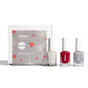 Terra Winter Hues Nail Kit 21/free Laquer