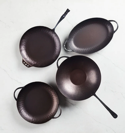 The Hand-Forged Carbon Steel Set