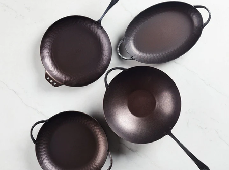 The Hand-Forged Carbon Steel Set