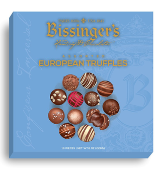 Bissinger's European Truffles -16 PC Gift Box