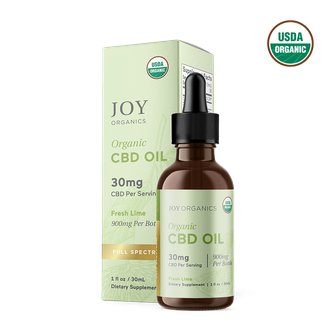 Fresh Lime: Organic Full Spectrum CBD Tincture with THC