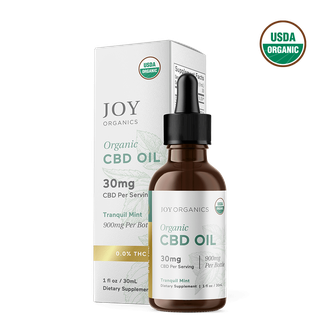 Organic Broad Spectrum CBD Tincture - Tranquil Mint