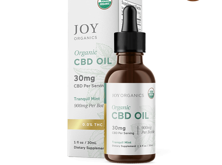 Organic Broad Spectrum CBD Tincture - Tranquil Mint
