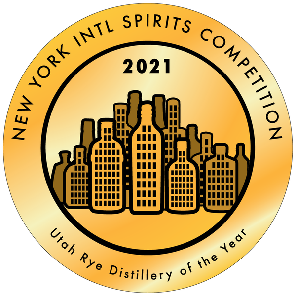 Dented Brick Recognized as Utah Rye Distillery of the Year by NYISC