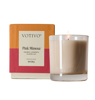 Pink Mimosa 10 oz. Signature Candle - Mother's Day Gift