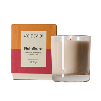 Pink Mimosa 10 oz. Signature Candle - Mother's Day Gift