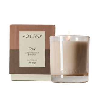 Teak 10 oz. Signature Candle