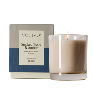 Smoked Wood & Amber 10 oz. Signature Candle