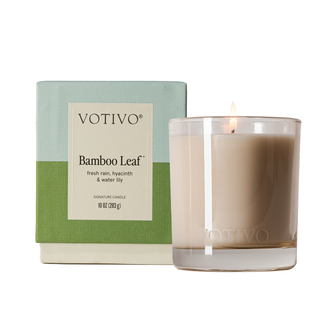 Bamboo Leaf 10 oz. Signature Candle