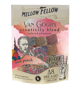 Van Gogh’s Creativity Blend M-Fusions (Fruit Punch) - CBD, CBG, HHC, D8, D10