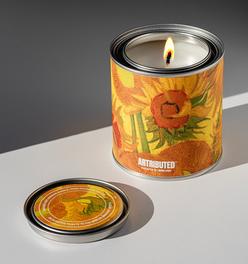 Artributed - Van Gogh Sunflowers Candle
