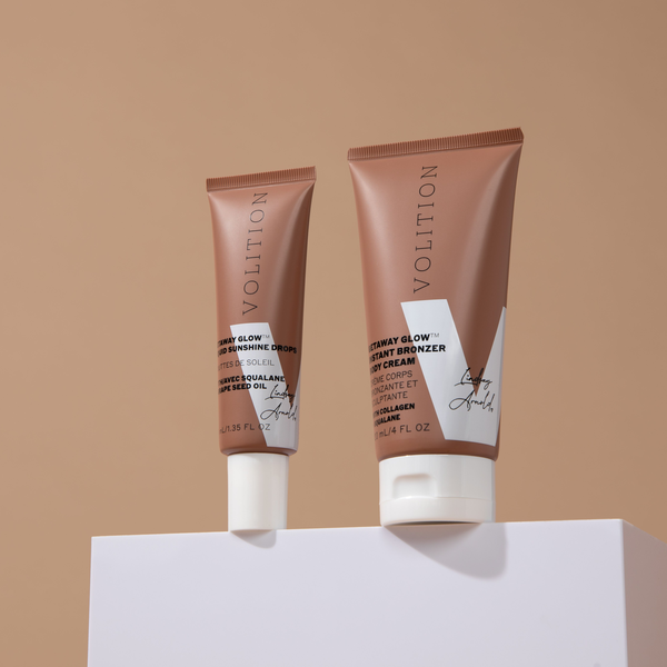 Volition Beauty launches Getaway Glow Instant Bronzer Sculpting Cream