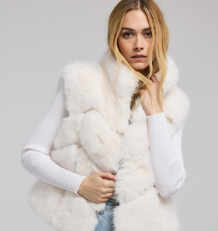 Rosario Faux Fur Vest