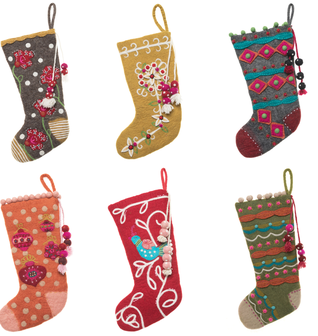French Knot Stockings