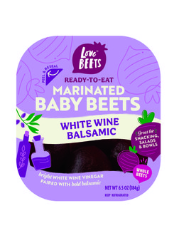 Marinated Baby Beets - White Wine Balsamic