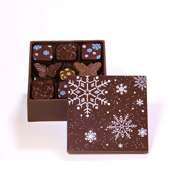 Winter Collection Edible Chocolate Box
