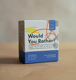 Would You Rather (From History) Card Game