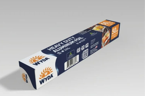 Wyda Heavy Duty Aluminum Foil, 50 sq ft