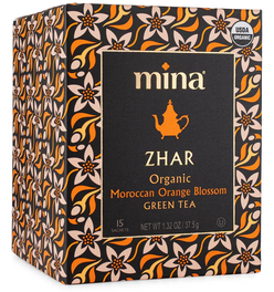Zhar, Organic Moroccan Orange Blossom Green Tea