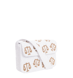 Scales of Justice Beaded Bag